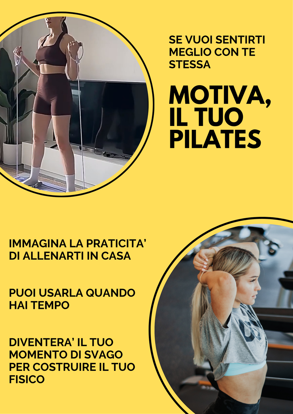 Motiva, la tua attrezzatura da Pilates